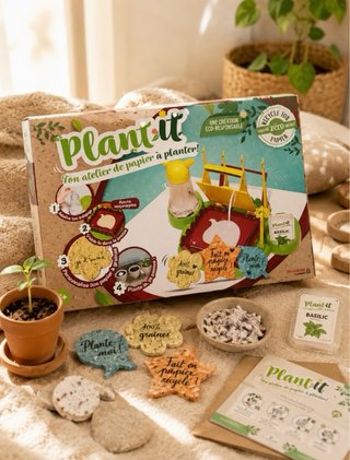 Plant it Juego Ecológico Papel Reciclado