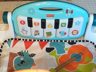 Gimnasio Bebé Fisher-Price Piano Pataditas