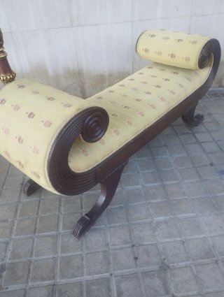 Chaise Longue Neoclásica Tallada