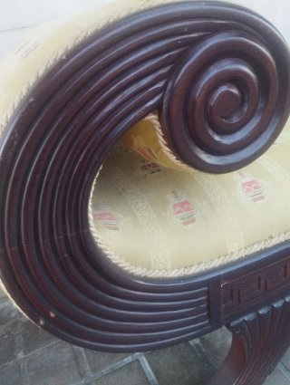 Chaise Longue Neoclásica Tallada