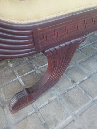 Chaise Longue Neoclásica Tallada