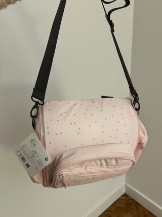 Trona portátil Baby Star rosa