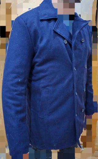 Chaquetón marinero azul marino talla 2XL