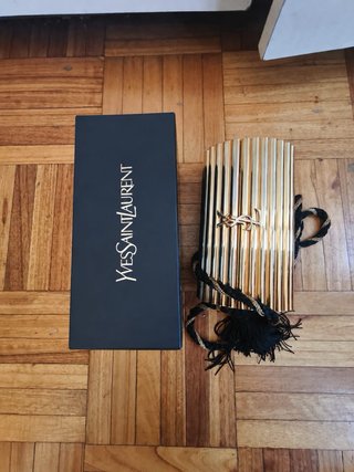 Bolso YSL Dorado y Negro