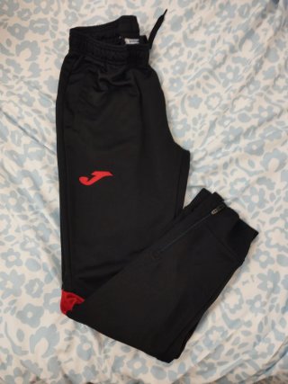 Pantalón Joma Negro Rojo Hombre