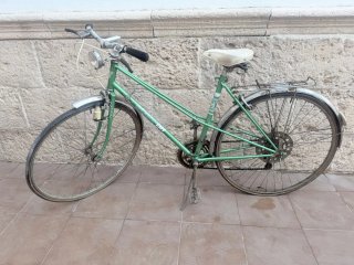 Bicicleta BH verde piezas originales