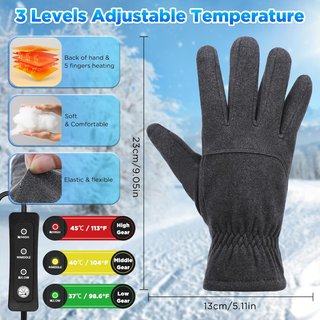 Guantes Calefactables USB Hombres y Mujeres