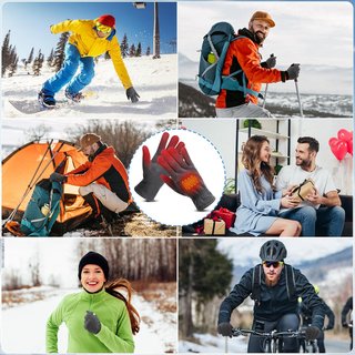 Guantes Calefactables USB Hombres y Mujeres