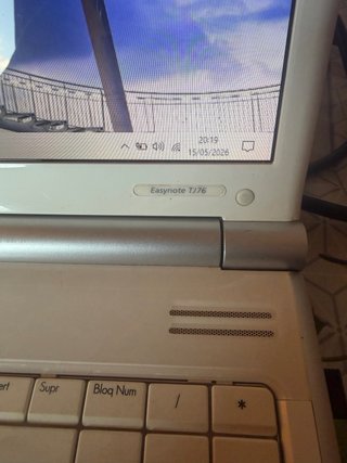 Packard Bell Easy note TJ76 Plata y Blanco