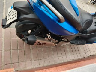 Kymco XCT 125 Maxi Scooter Azul/Negro