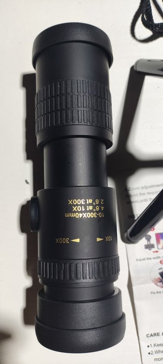 Telescopio Monocular 30x60 para Móvil