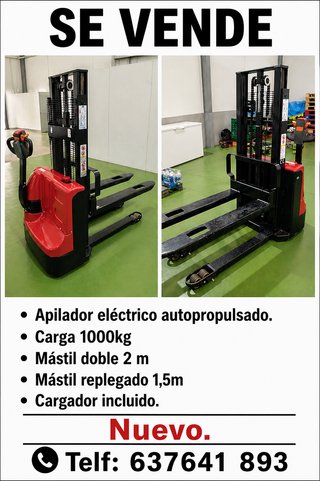 Apilador eléctrico autopropulsado
