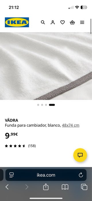 Cambiador Bebé Ikea Gulliver + Colchoneta