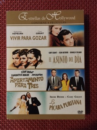 Colección DVD Estrellas de Hollywood 4 Películas