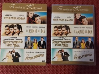 Colección DVD Estrellas de Hollywood 4 Películas