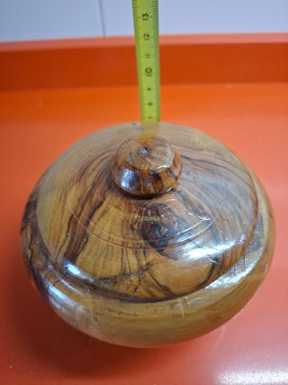 Caja joyero madera de olivo