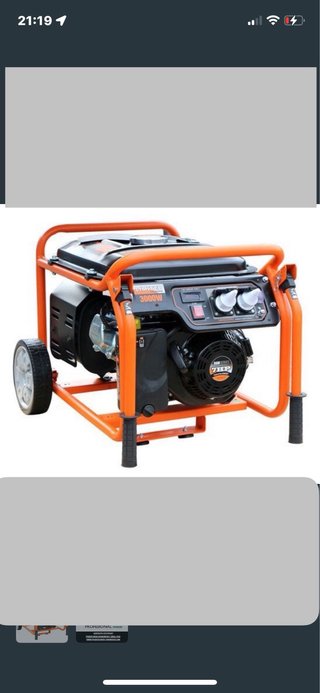 SE ALQUILA Generador GENERGY LIMITED 3000W