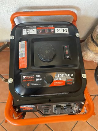 GENERADOR ELECTRICO GENERGY LIMITED 3000W.