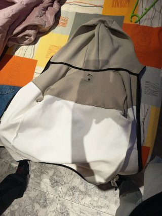Sudadera Tenth gris y amarilla