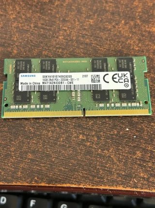 Samsung 16GB DDR4 SODIMM 3200MHz