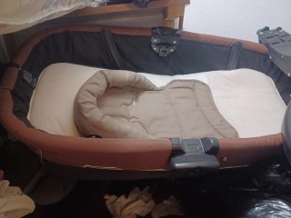 Carro de bebé con capazo