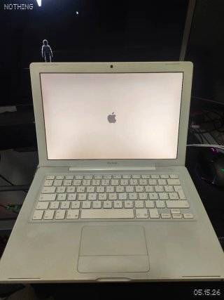 MacBook 2008 Plástico Blanco