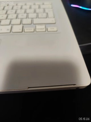 MacBook 2008 Plástico Blanco
