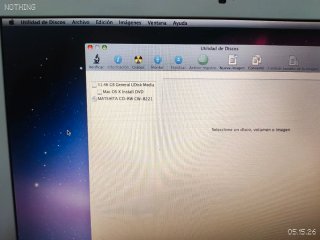 MacBook 2008 Plástico Blanco