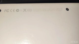MacBook 2008 Plástico Blanco