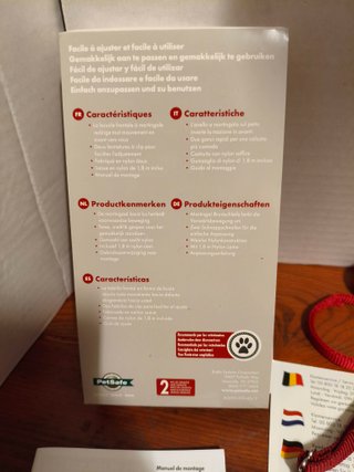 Pettorina e guinzaglio PetSafe Easy Walk rosso