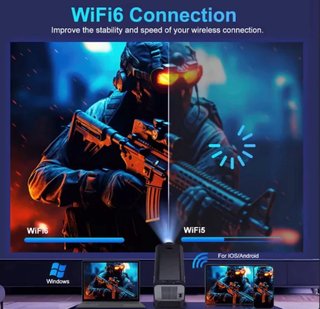 Proyector HY320 Full HD Android Negro