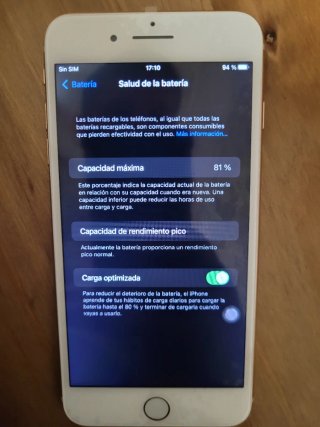 iPhone 8 Plus Oro Rosa 64GB "Leer Descripción"