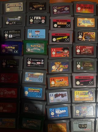 Lote de 61 Juegos Game Boy Advance