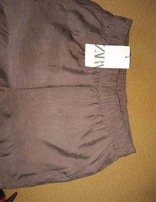 Pantalones cargo marrones talla S
