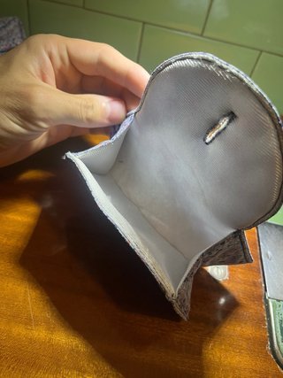 Monedero casero