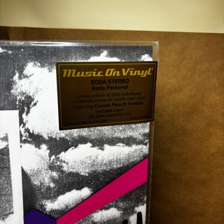 Soda Stereo - Nada Personal Vinilo Edición Limitad