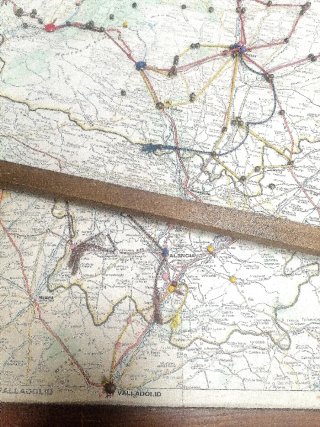 CUADROS ANTIGUOS mapas militares