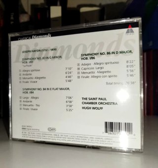Haydn: Sinfonías Nos. 83, 84 & 86 CD
