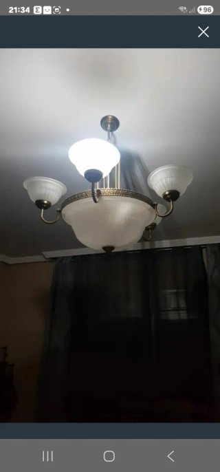 Lámpara  de salón