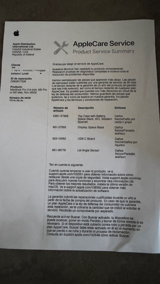 Macbook Pro M3 Pro 14”