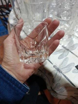 Juego 21 Vasos Duralex Cristal Nuevos