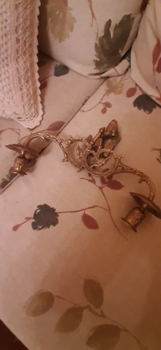 2 Candelabri Antichi Piano