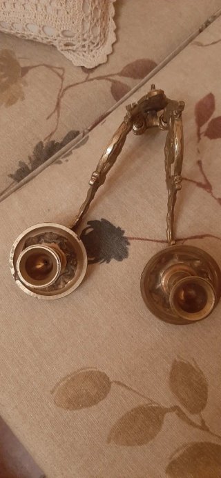 2 Candelabri Antichi Piano