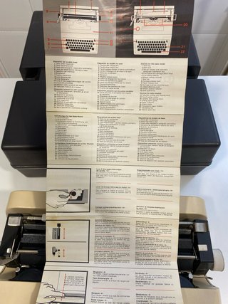 Máquina de escribir Olivetti Lettera 35