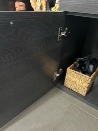 Mueble Auxiliar Buffet Madera Oscura