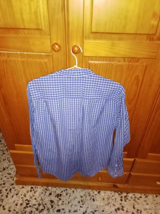 Camisa de cuadros CORTEFIEL azul hombre