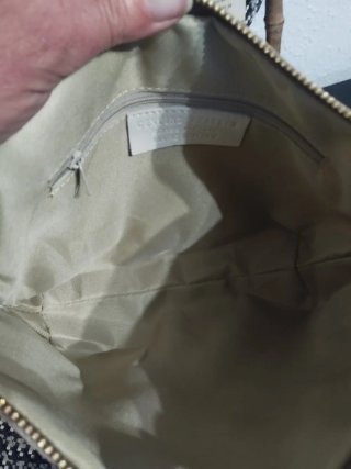 Bolso de Piel con Tachuelas color Taupe