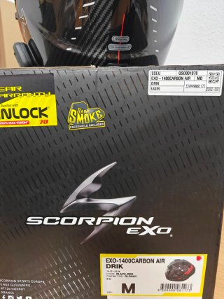Scorpion Exo 1400 Carbon Casco Moto