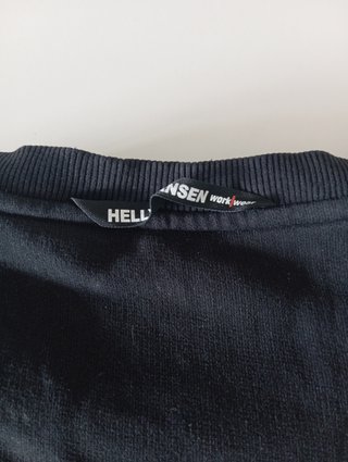 Sudadera Helly Hansen Negra Cuello Redondo