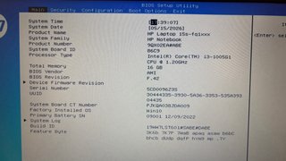 Portátil HP 15s-fq1072ns despiece